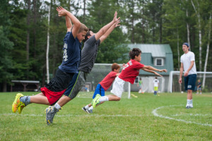 jumping boys active campers new hampshire camp