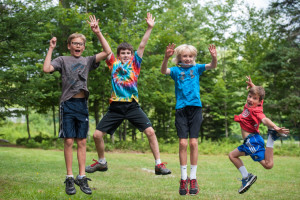 jumping happy campers boys sleepaway camp new england